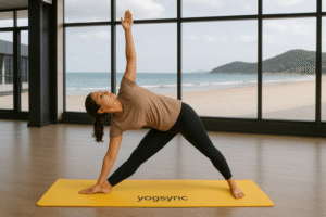 Extended Triangle Pose