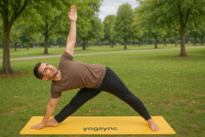 Extended Triangle Pose